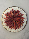 Tarte Fraise/Rhubarbe/Vanille